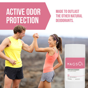 Natural Deodorant for Women & Men 3.2 oz (Rose)