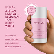 MAGSOL - Best Natural Magnesium Deodorant for Men & Women