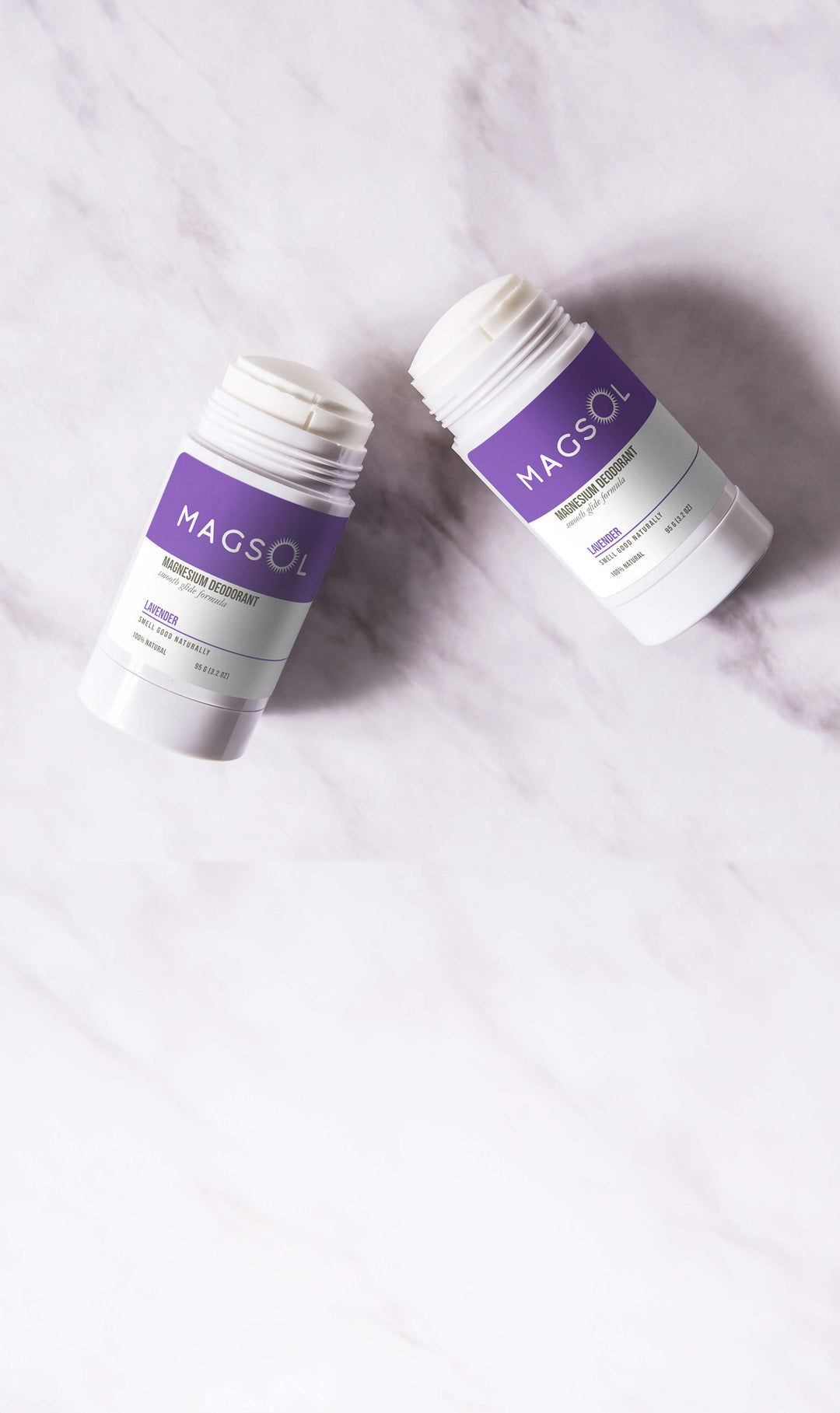 MAGSOL - Best Natural Magnesium Deodorant for Men & Women